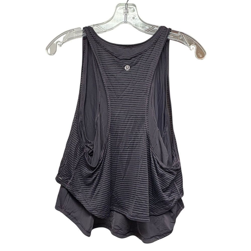 Lululemon RARE Tank Top two in one, Dark Blue Size XS